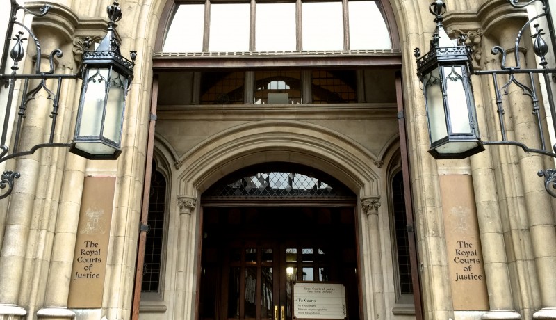 Royal Courts of Justice - Carey Street Entrance - Photo by Nick Perry